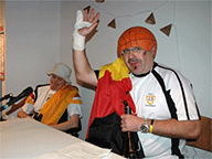 Werner Vogel und Karl Lothes im Fasching 2006